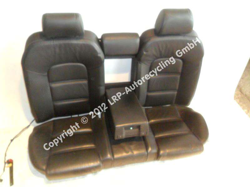 Audi A8 D3 4E Sitzausstattung Leder schwarz Limousine BJ2003